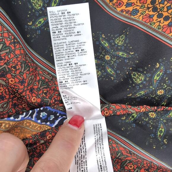 Desigual Millet Women's Black Front Zipper Motorcycle Jacket - US Size 6 - NWT - Picture 14 of 16